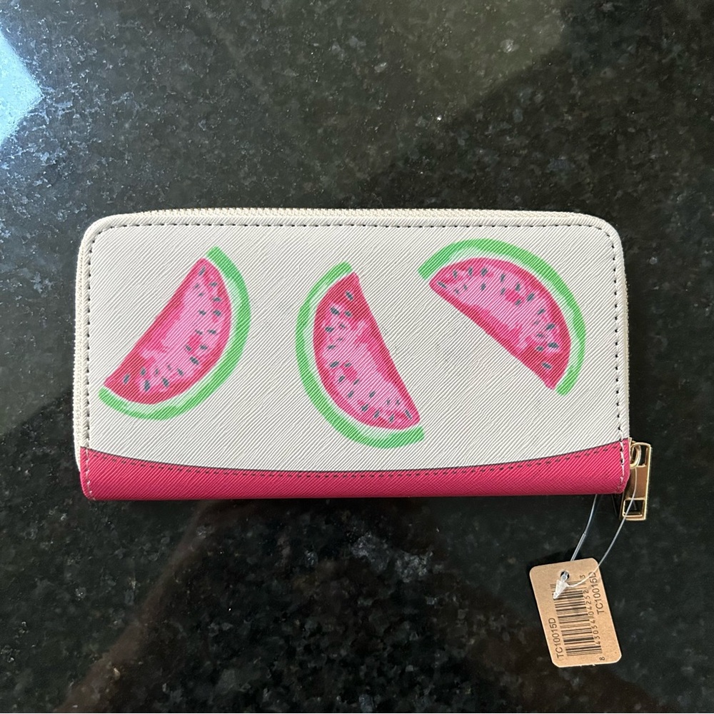 Marbella & Ashford Watermelon Wallet